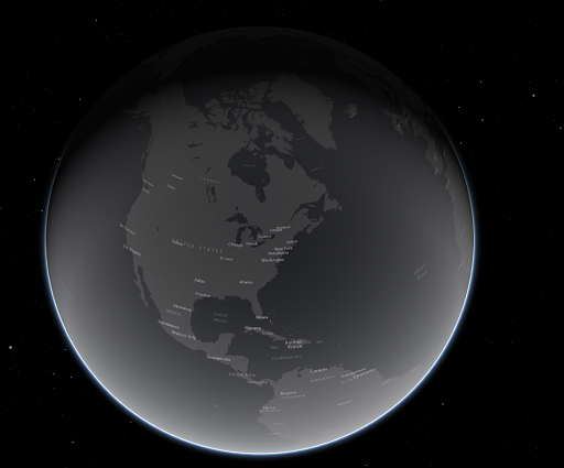 Image of Earth in mapPortal