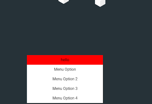 Image of menu portal